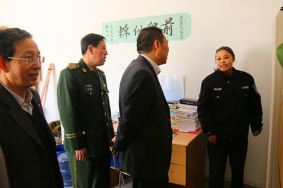 省高校后勤服务保障工作检查组莅临我院指导，促进后勤管理水平再上新台阶